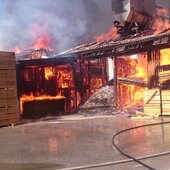 Brand Sägewerk Großarl