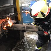 Brand einer Absaugungsanlage