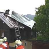 Heftiges Unwetter über St. Johann