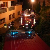 Brand im Hotel Tannenhof