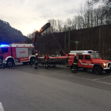 Personenrettung Kraftwerk Wallnerau