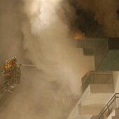 Küchenbrand im 3. OG