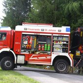 Unterstützung der Feuerwehr Großarl