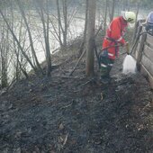 Böschungsbrand