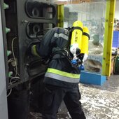 Brand einer Absaugungsanlage