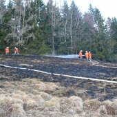 Flächenbrand in Mühlbach auf 1.270 Metern Seehöhe