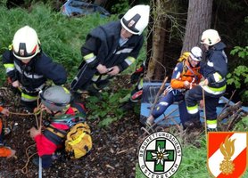 Übung Feuerwehr und Bergrettung 24.05.2016