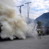 Heckenbrand Köngreichssaal Reinbach