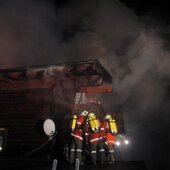 Wohnhausbrand Reinbachstraße
