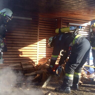 Schuppenbrand Alpendorf