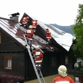 Heftiges Unwetter über St. Johann