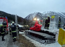 Übung im alpinen Gelände - Buchau-Hütte 31.03.2015