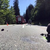 Verkehrsunfall mit Menschenrettung