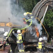 Baggerbrand Alpendorf