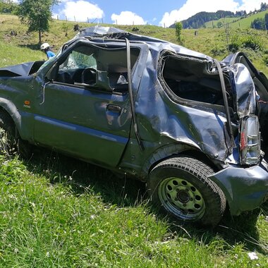 Absturz eines PKW Floitensberg