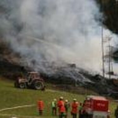 Waldbrand zur Mittagszeit in Großarl