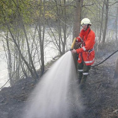 Böschungsbrand