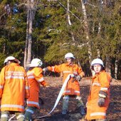 Flächenbrand in Mühlbach auf 1.270 Metern Seehöhe