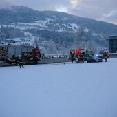 Zusammenstoß zweier Fahrzeuge