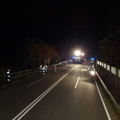 Verkehrsunfall B311 Höhe Heliport