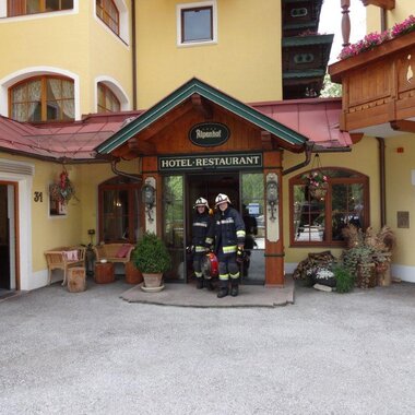 Kühlgasaustritt