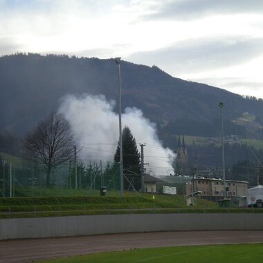 Brand einer Gasflasche