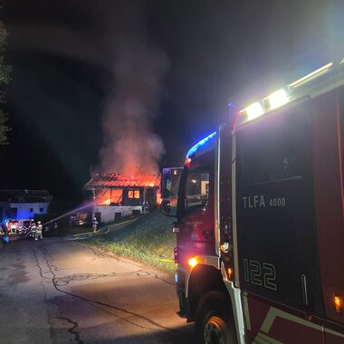 Werkstattbrand in St. Veit/Pg.