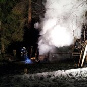 Brand einer Selche
