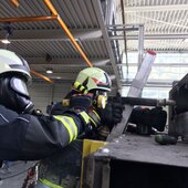 Brand einer Absaugungsanlage