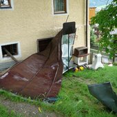 Heftiges Unwetter über St. Johann