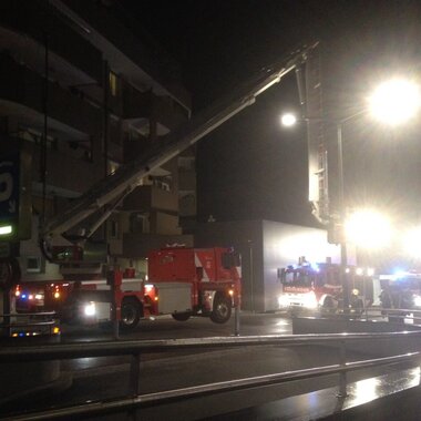 Brandverdacht Wohnanlage "Betreutes Wohnen"