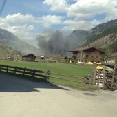 Brand Sägewerk Großarl