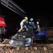 Verkehrsunfall mit Eisenbahn