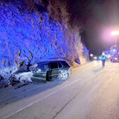 AUFRÄUMARBEITEN NACH VERKEHRSUNFALL