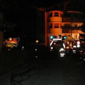 Brand im Hotel Tannenhof