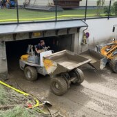 Hochwassereinsätze im gesamten Stadtgebiet