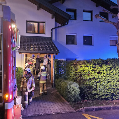 Küchenbrand in Reinbach