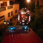 Brand im Hotel Tannenhof