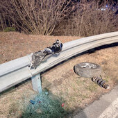 AUFRÄUMARBEITEN NACH VERKEHRSUNFALL