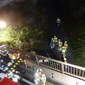 VERKEHRSUNFALL MIT EINGEKLEMMTER PERSON