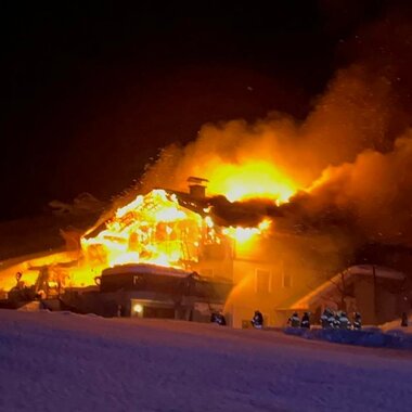 Wohnhausbrand Großarl