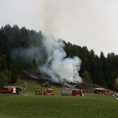Waldbrand zur Mittagszeit in Großarl