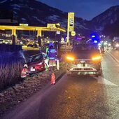 AUFRÄUMARBEITEN NACH VERKEHRSUNFALL