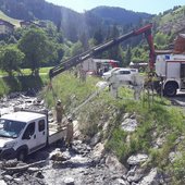 Fahrzeugbergung Unterbergstraße Großarl