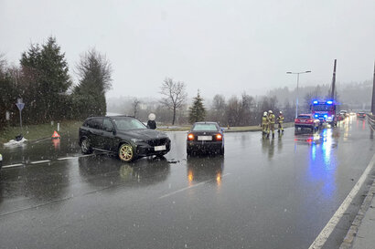 AUFRÄUMARBEITEN NACH VERKEHRSUNFALL