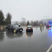 AUFRÄUMARBEITEN NACH VERKEHRSUNFALL