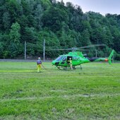 Tierrettung - Kuh abgestürzt