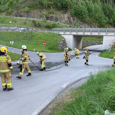 Beseitigung Ölspur