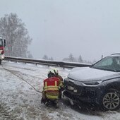 AUFRÄUMARBEITEN NACH VERKEHRSUNFALL
