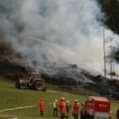 Waldbrand zur Mittagszeit in Großarl